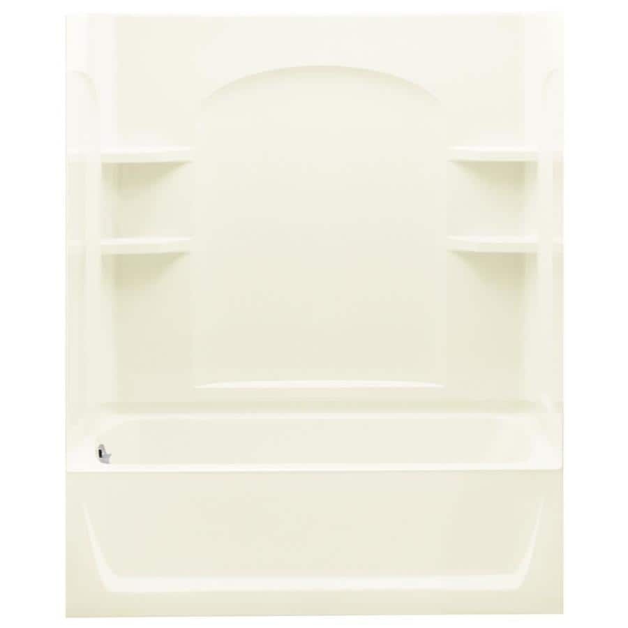 Sterling Ensemble AFD Biscuit 4Piece Bathtub Shower Kit 60in