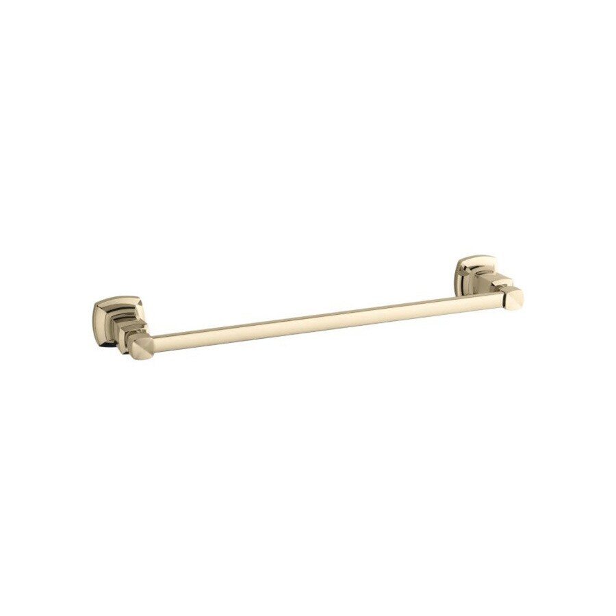 KOHLER Margaux 18in Vibrant French Gold Wall Mount Single Towel Bar at