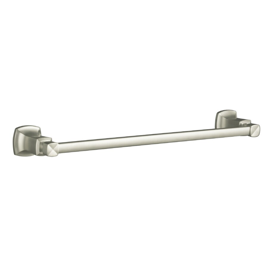 KOHLER Margaux 18in Vibrant Brushed Nickel Wall Mount Single Towel Bar