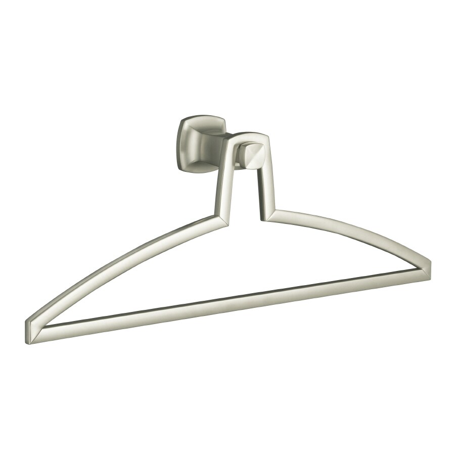 KOHLER Margaux 2Hook Vibrant Brushed Nickel Towel Hook at