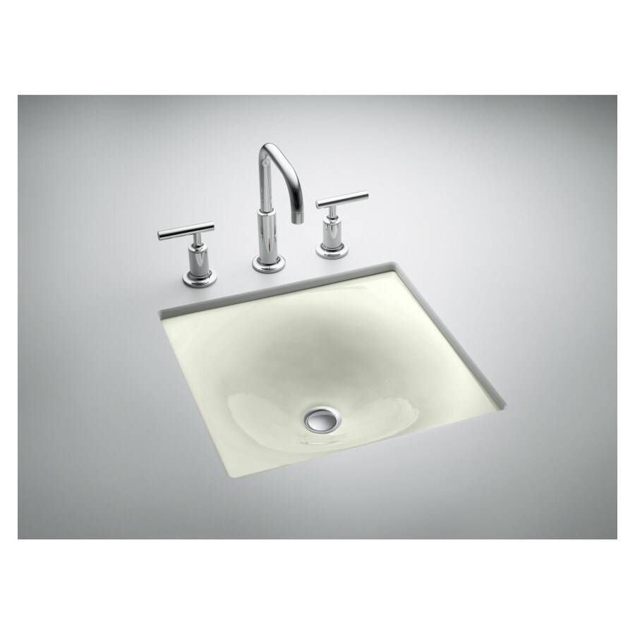 KOHLER Iron/Tones Tea Green Cast Iron Bath Sink in the Bathroom Sinks ...