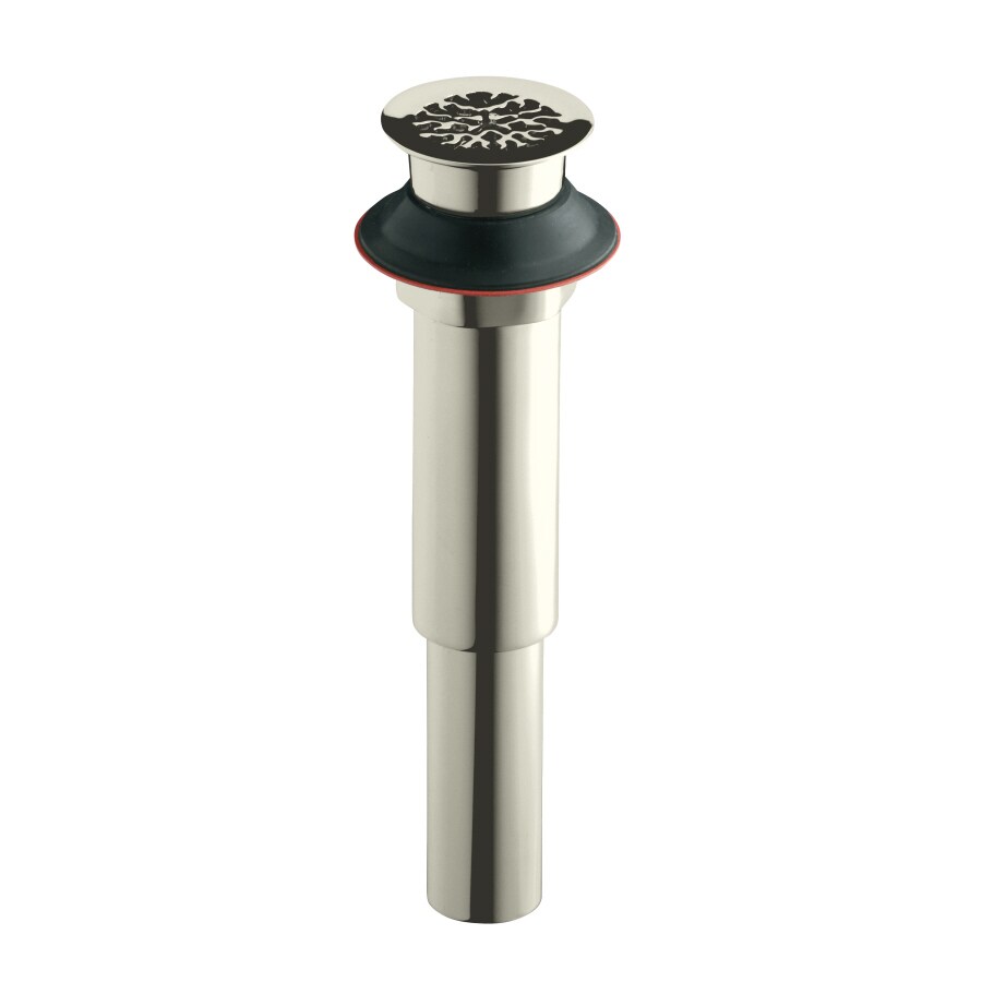 KOHLER Brushed Nickel Bathroom Decorative Sink Drain at ...