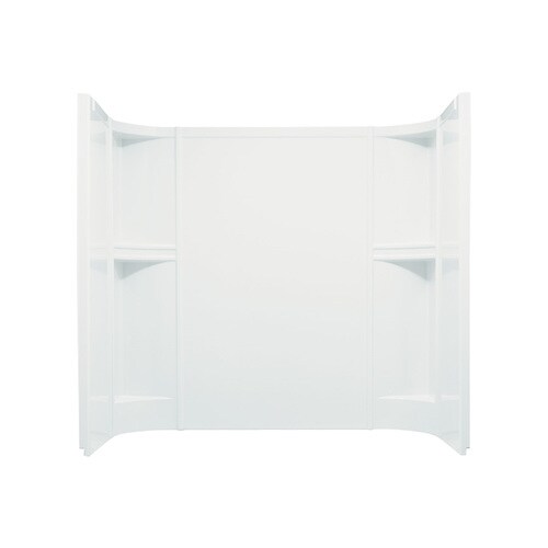 Sterling Accord White Vikrell Bathtub Wall Surround 60in x 30