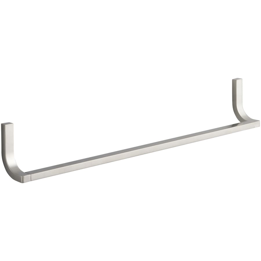 KOHLER Loure Vibrant Brushed Nickel Single Towel Bar 24in