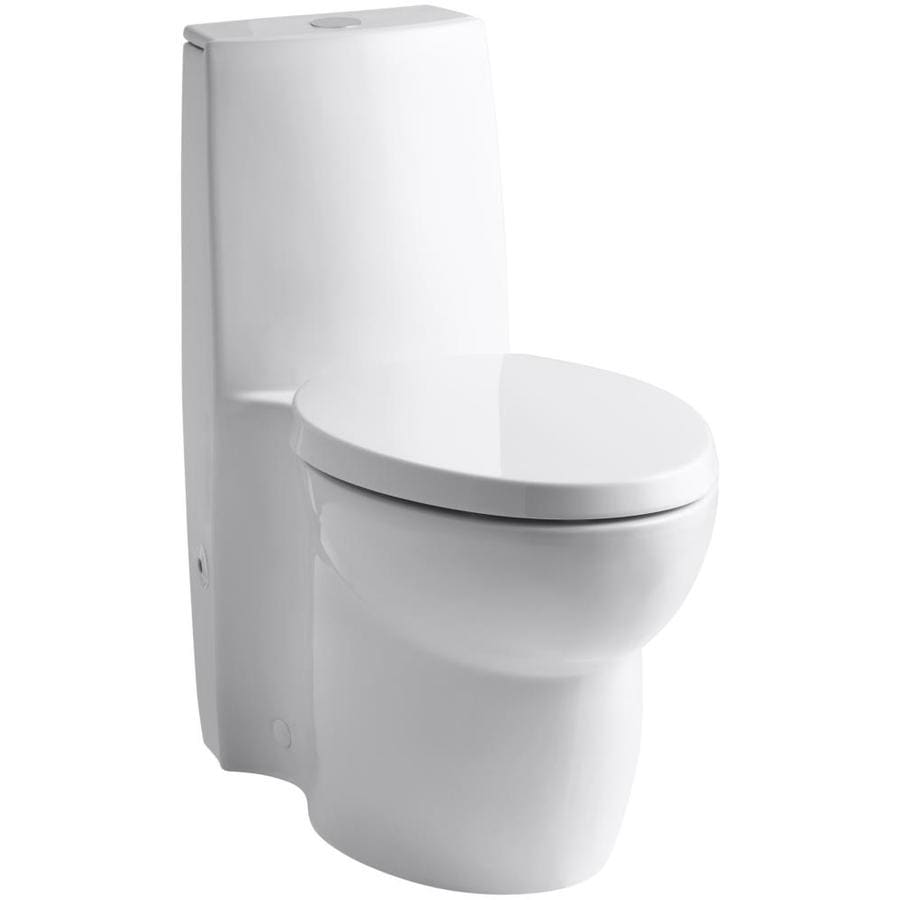 KOHLER Saile White 1.6-GPF (6.06-LPF) 12-in Rough-In WaterSense ...