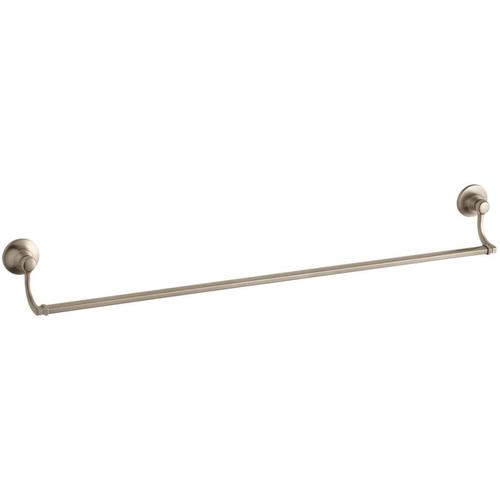 KOHLER Bancroft Vibrant Brushed Bronze Single Towel Bar 30in
