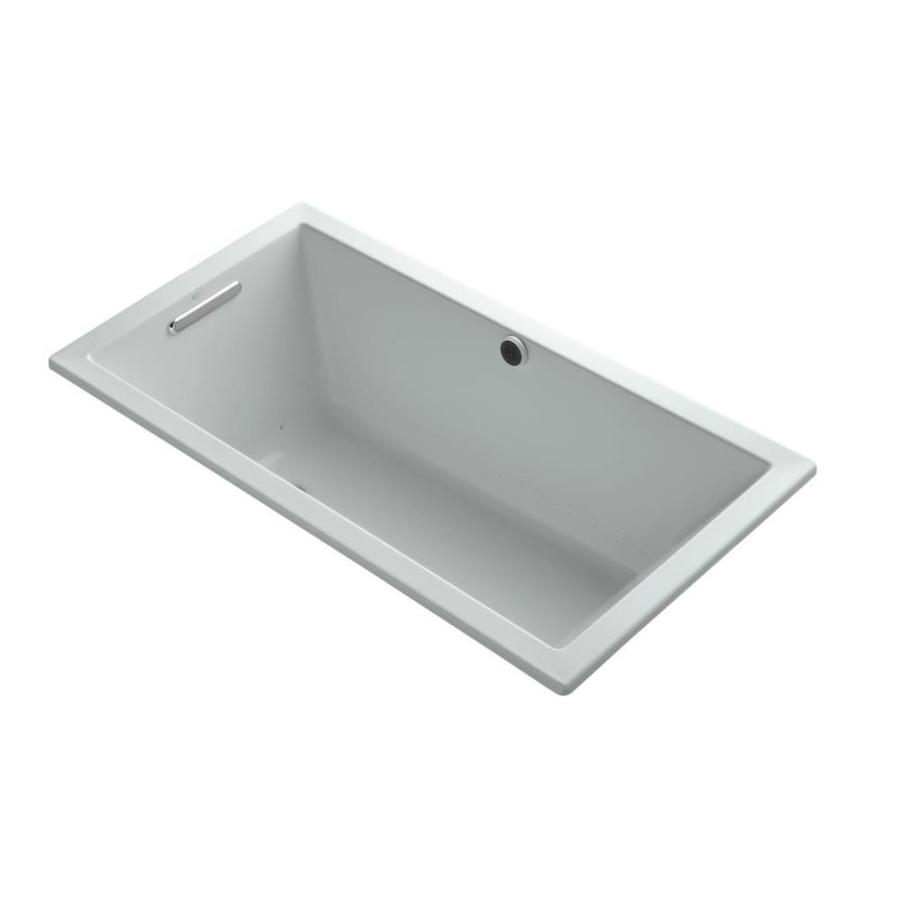 KOHLER Ice Grey Acrylic Drop-In Air Bath at Lowes.com