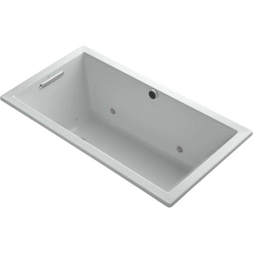 Kohler Underscore Rectangle 32-in W X 60-in L Ice Grey Acrylic 