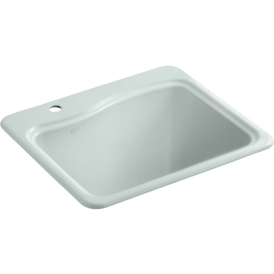 KOHLER Frost SelfRimming Cast Iron Laundry Sink in the Utility Sinks