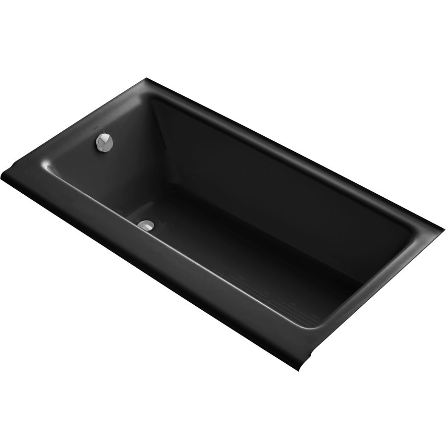 KOHLER 877-7 Highbridge 32-Inches x 60-Inches Cast iron Rectangular ( Left-hand Drain )