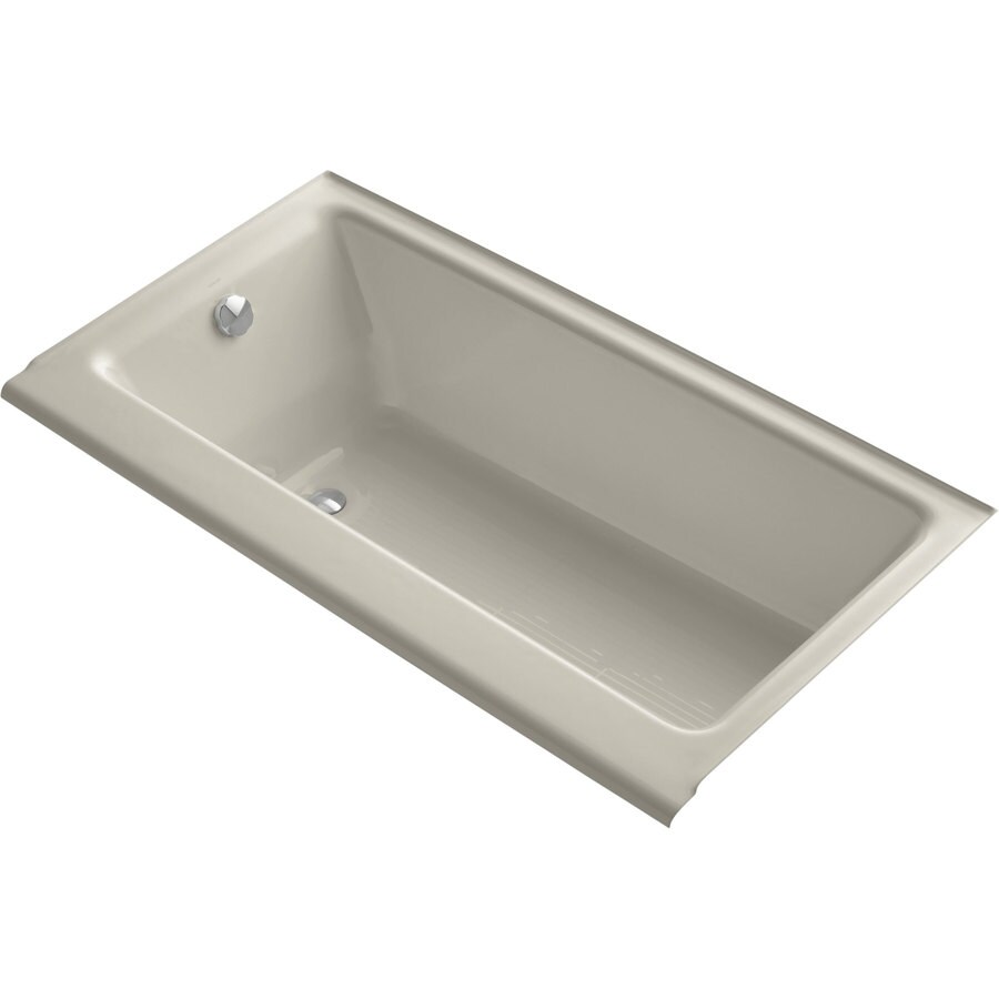 KOHLER 877-G9 Highbridge 32-Inches x 60-Inches Cast iron Rectangular ( Left-hand Drain )