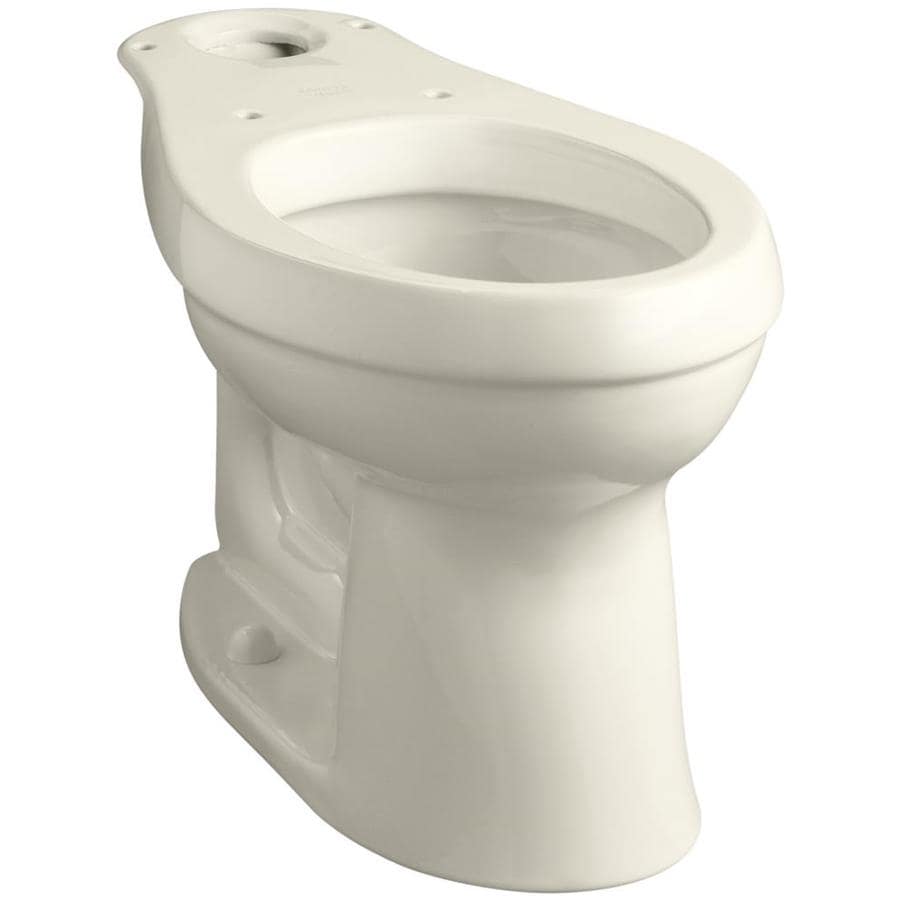Kohler Cimarron Almond Elongated Chair Height Toilet Bowl At Kohler Cimarron Almond Elongated Chair Height Toilet Bowl