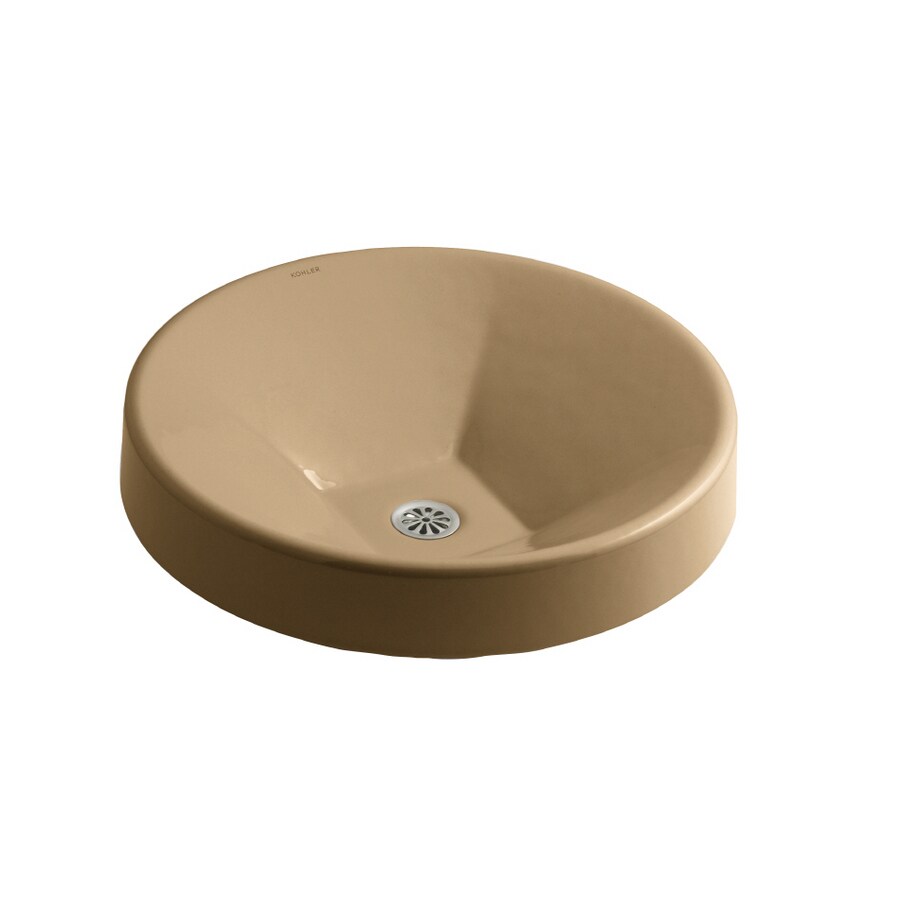 KOHLER Mexican Sand Cast Iron Vessel Sink at