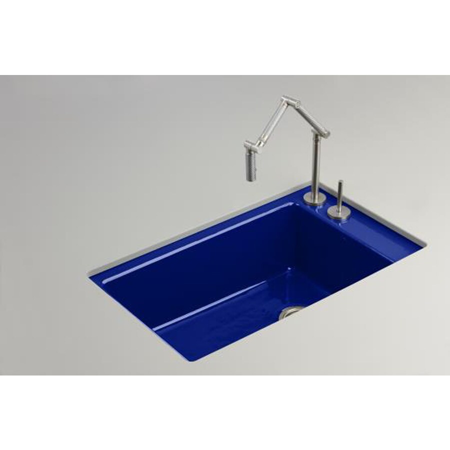 Kohler Indio Single Basin Undermount Enameled Cast Iron Kitchen Kohler Indio Single Basin Undermount Enameled Cast Iron Kitchen Sink