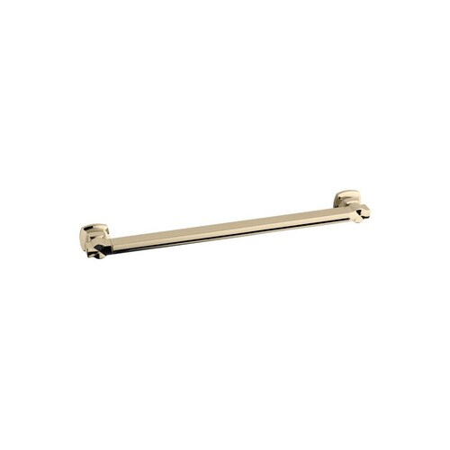 KOHLER Traditional 24in Vibrant French Gold Wall Mount (ADA Compliant) Grab Bar in the Grab