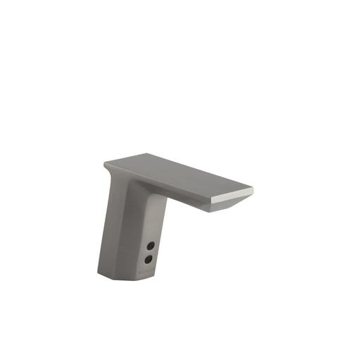 KOHLER Insight Vibrant Stainless Touchless Single Hole Bathroom Sink Faucet at