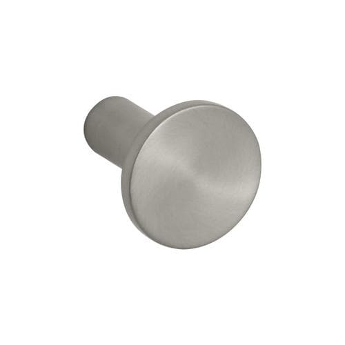 KOHLER Purist 1.0625-in Vibrant Brushed Nickel Round Contemporary ...
