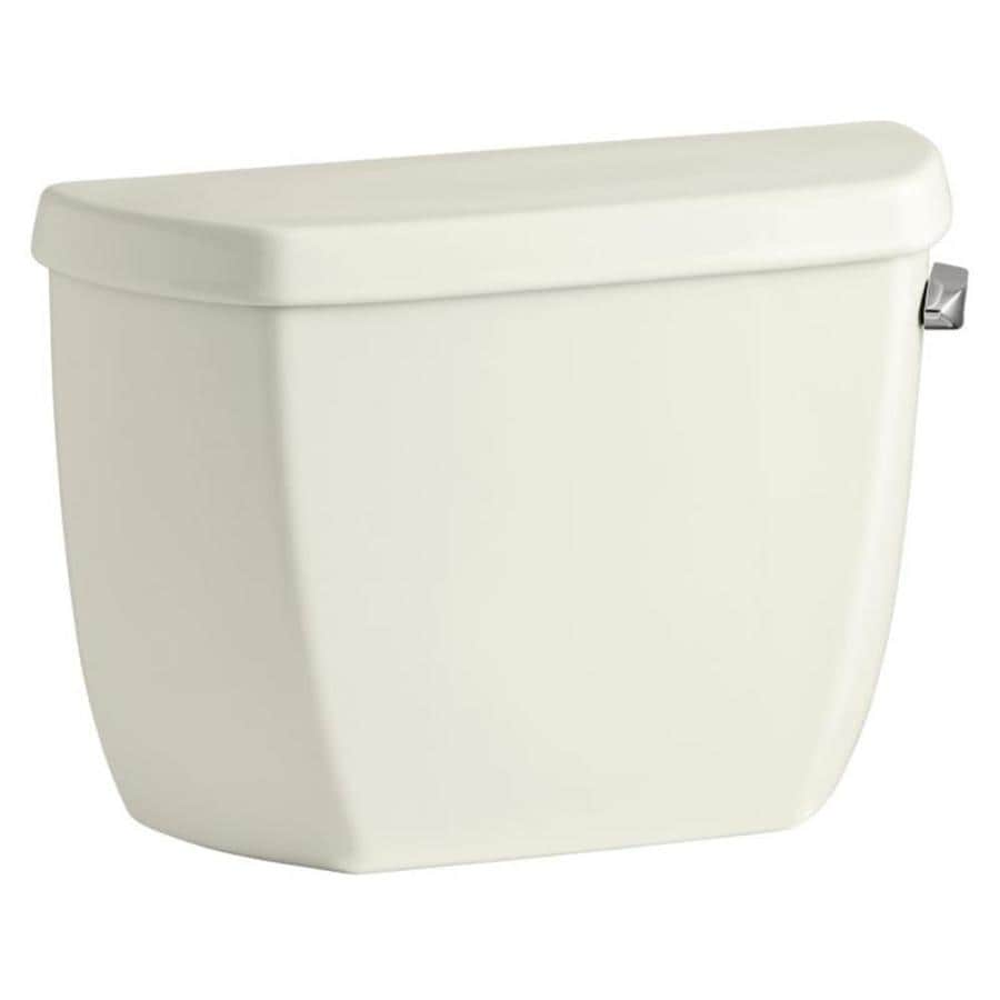 KOHLER Wellworth Biscuit 1.28-GPF Single-Flush High-Efficiency Toilet ...