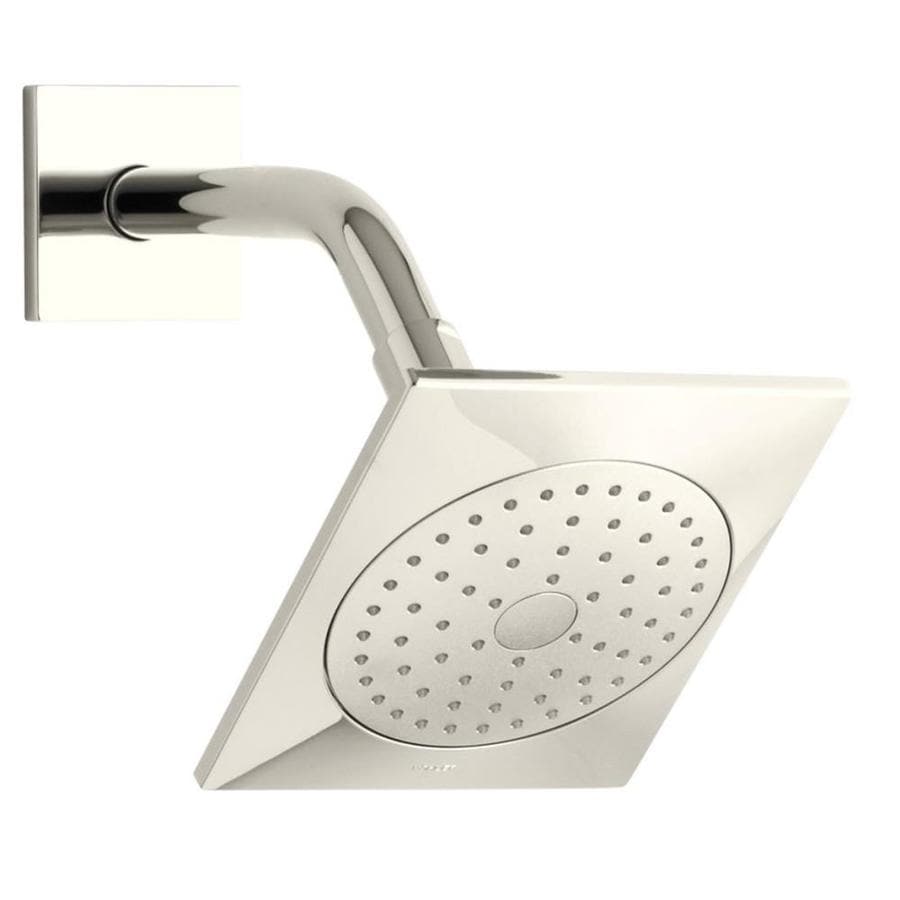 KOHLER Loure Vibrant polished Nickel 1Spray Shower Head at