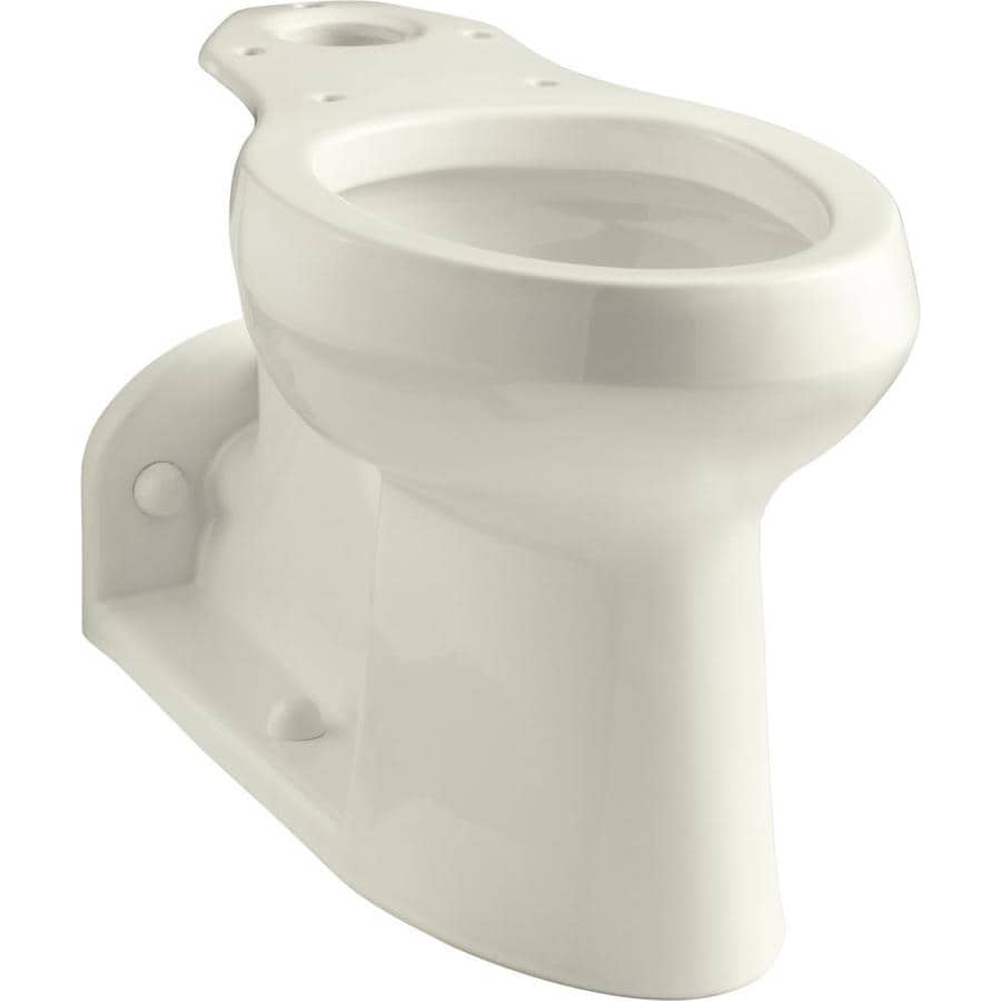 KOHLER Barrington Biscuit Round Chair Height Commercial Toilet Bowl at