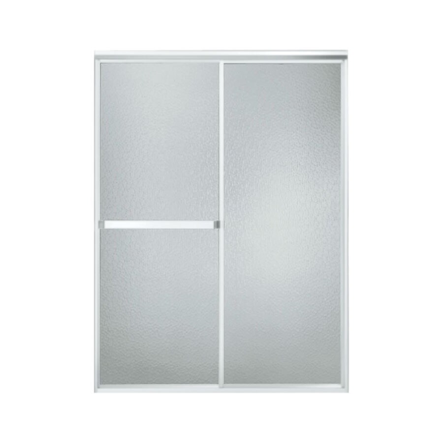 Sterling 670B-48T Standard 42-in to 48-in W x 70-in H Matte Chrome Sliding Shower Door