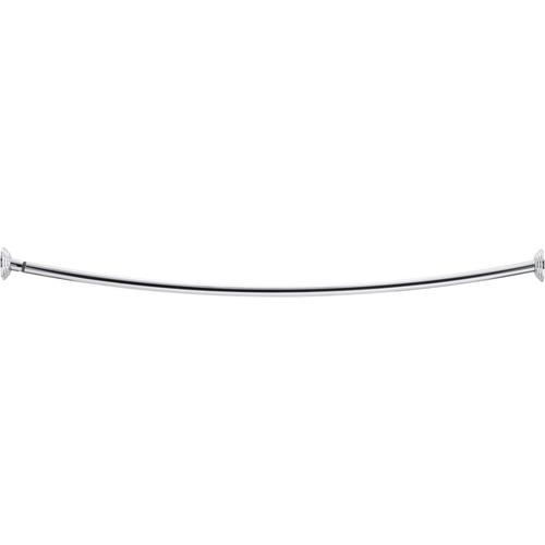 KOHLER Expanse 60in to 72in Polished Stainless Tension Single Curve