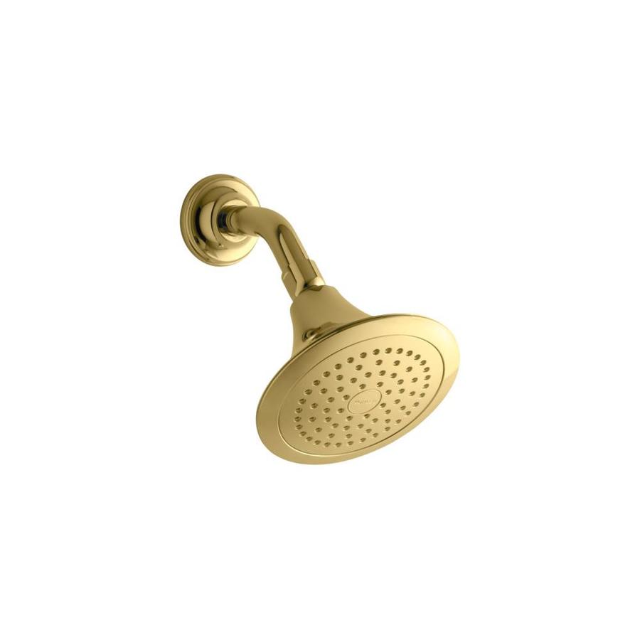 Kohler Forte Vibrant Polished Brass 1 Spray Shower Head At