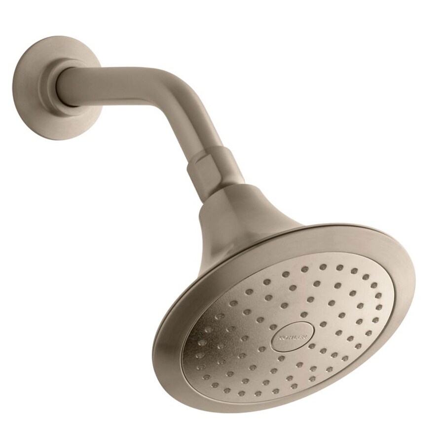 Shop Kohler Forte Vibrant Brushed Bronze 1 Spray Shower Head At 6120