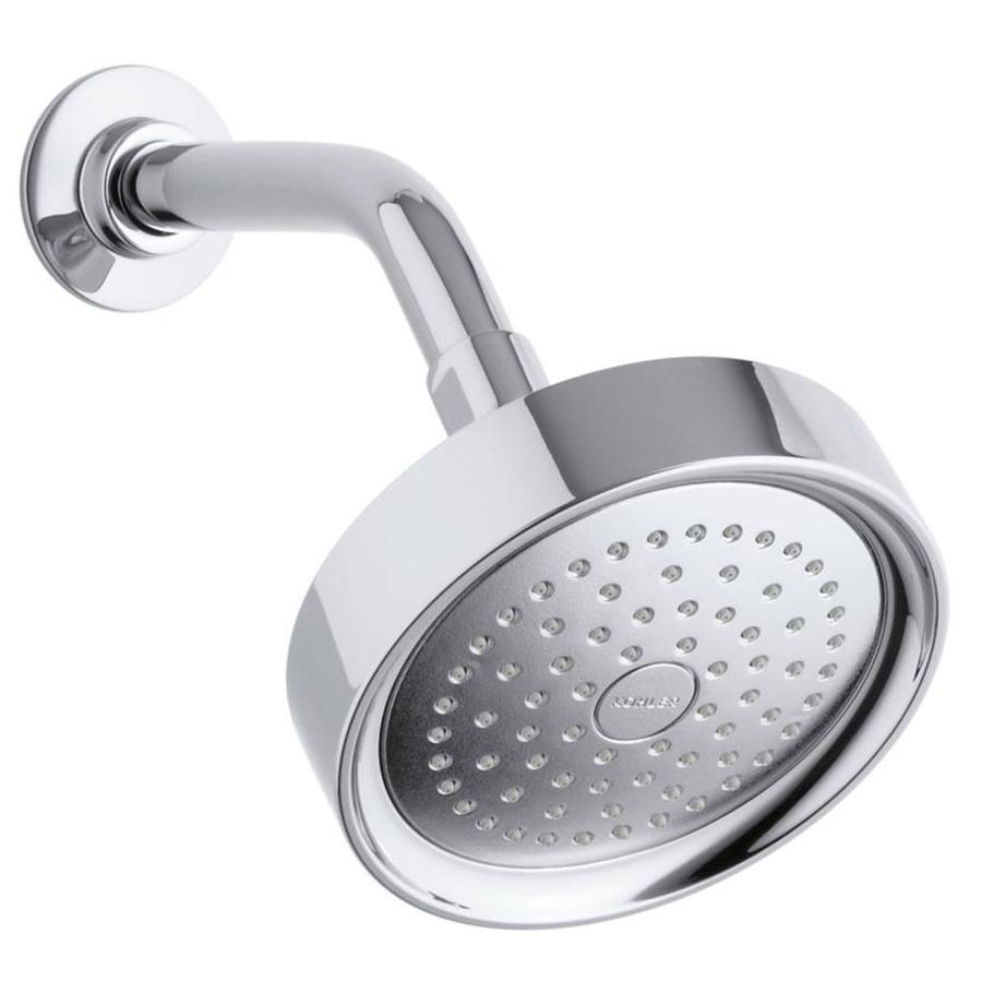 Kohler Purist Polished Chrome 1 Spray Shower Head 25 Gpm 95 Lpm In The Shower Heads