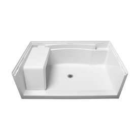 Shower Bases At Lowes Sterling Accord White Vikrell Shower Base 60 In W X 36 L With