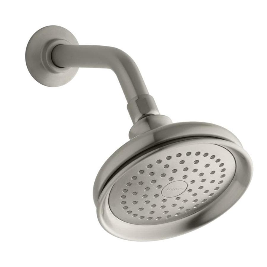 KOHLER Fairfax Vibrant Brushed Nickel 1Spray Shower Head at