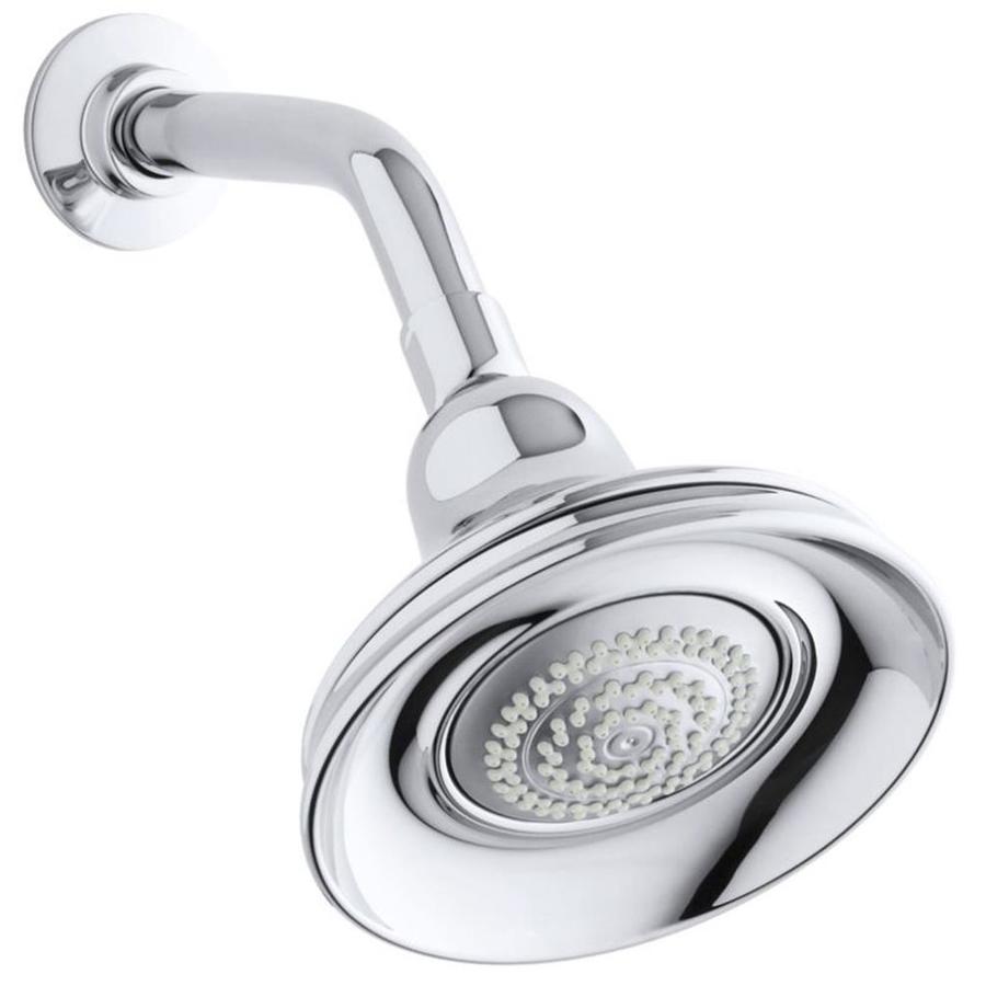 KOHLER Bancroft Polished Chrome 3-Spray Shower Head and ...