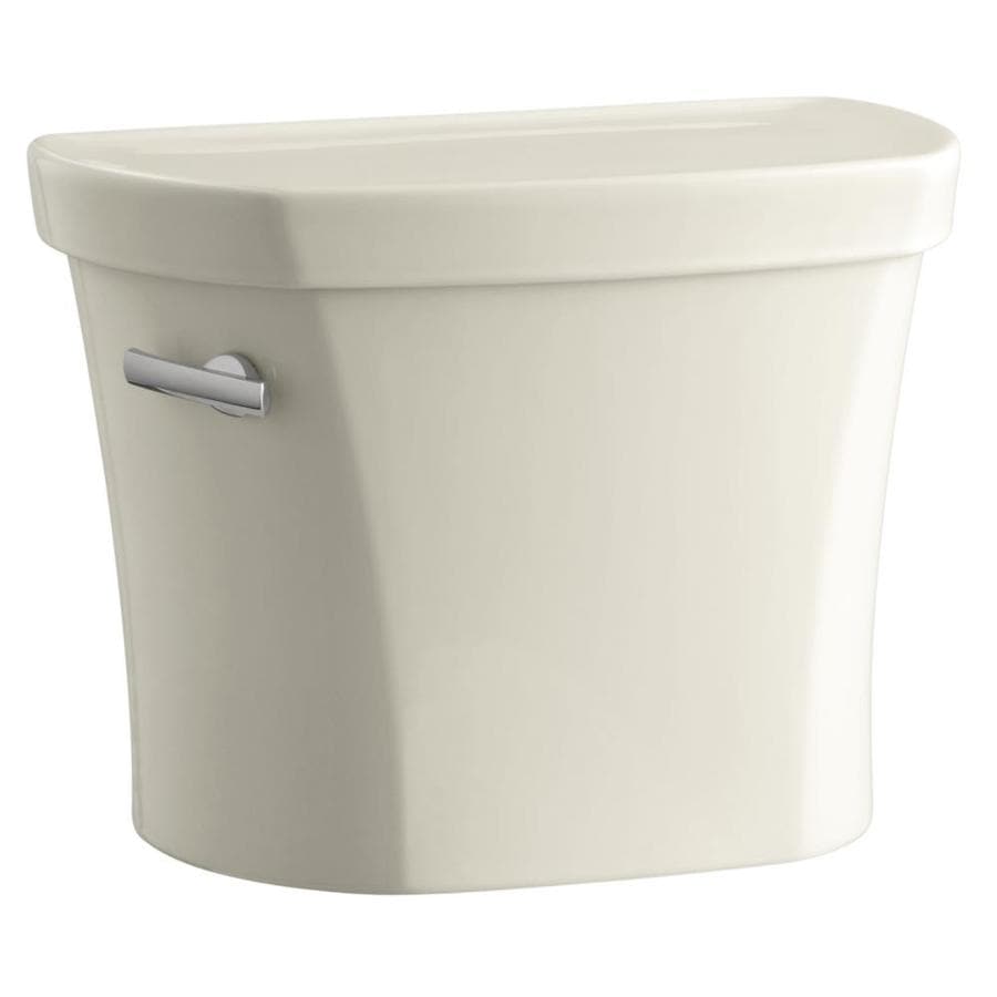 KOHLER Wellworth Almond 1.28-GPF Single-Flush High ...