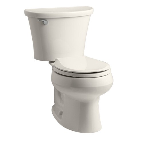 KOHLER Cavata Biscuit WaterSense Standard Height 2Piece Toilet 12in