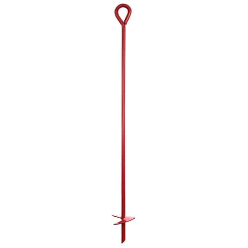 Proforce Red Powder Coated Steel Storage Shed Anchor in the Storage ...