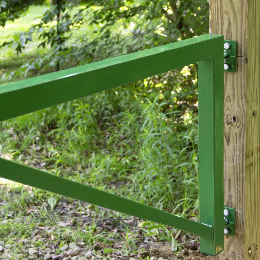 5-ft Green Galvanized Steel Driveway Gate in the Driveway Gates ...