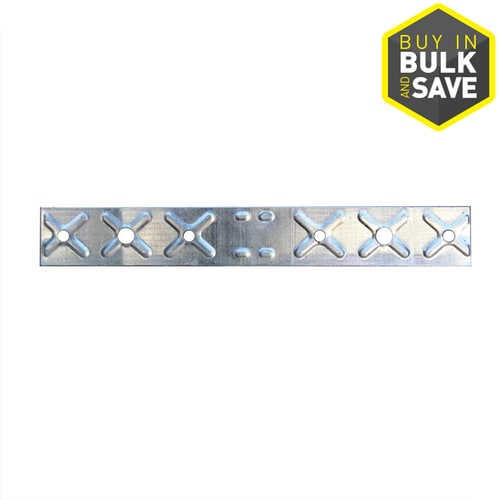 0.9in x 6.69in Steel Concrete Wall Tie in the Concrete Block Supports