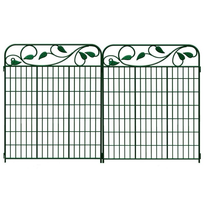 Metal Fence Panels Department At, No Dig Fencing Wire Garden Fence