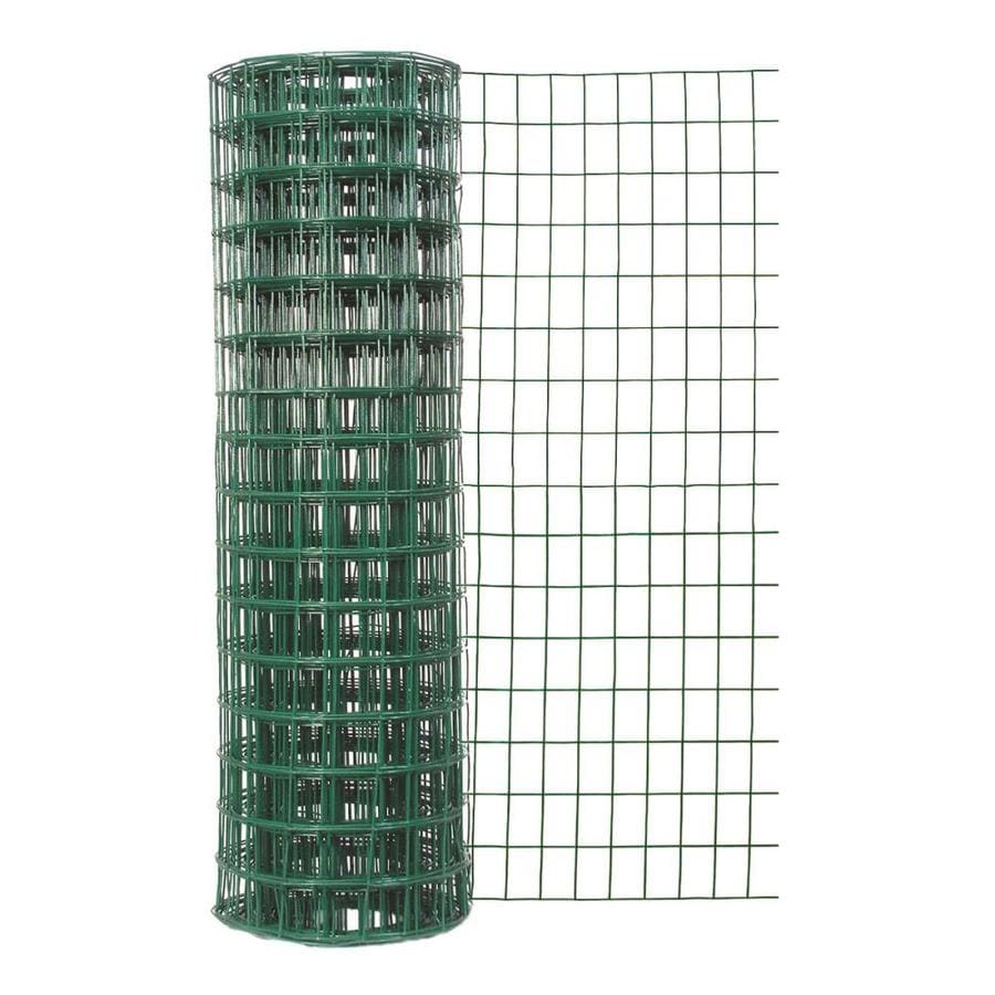 Shop Blue Hawk (Actual 50ft x 4ft) Rolled wire PVC Welded Wire Rolled Garden Fencing at