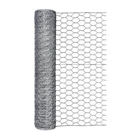 Blue Hawk (Actual: 50-ft x 2-ft) Rolled wire Galvanized Chicken Wire Farm Rolled Poultry Netting