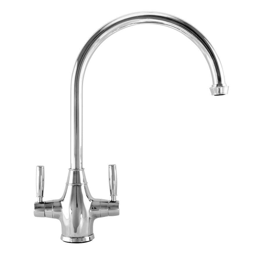 Mico Designs Churchill Polished Chrome 2 Handle High Arc Kitchen Faucet