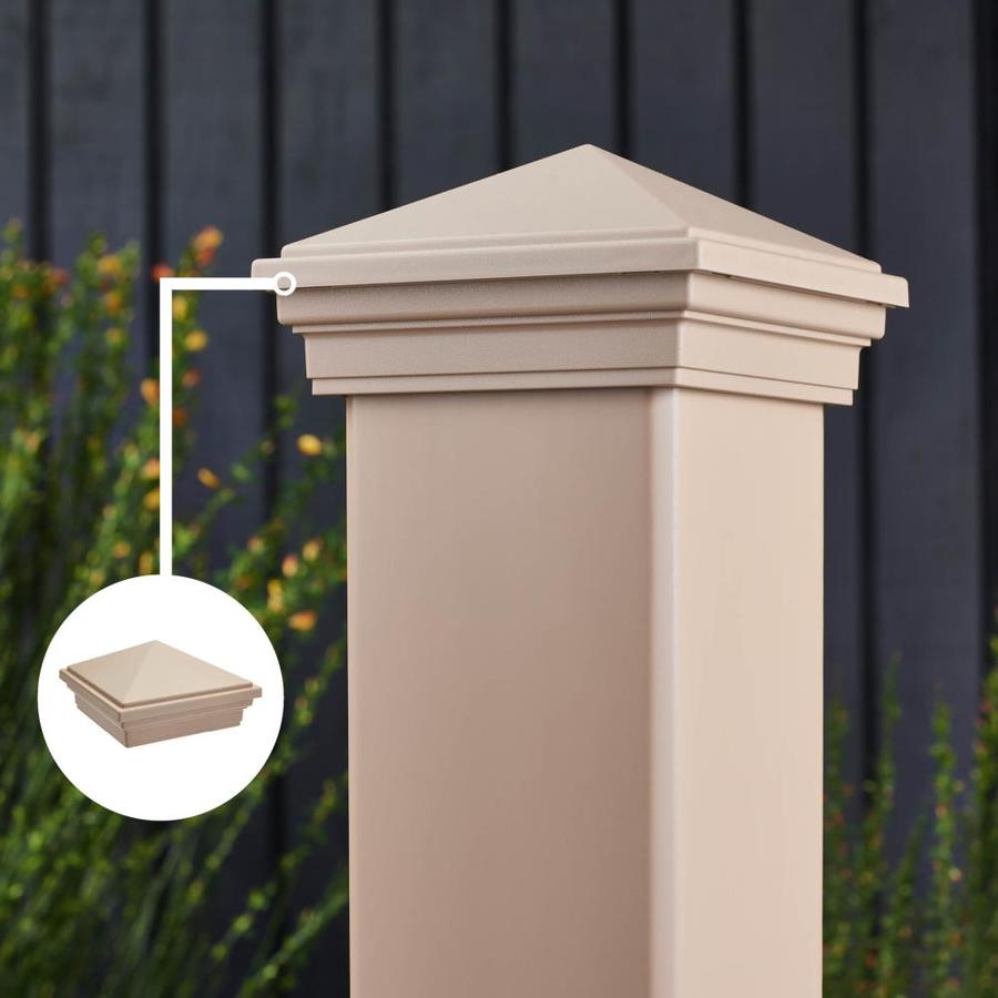 Trex 870025 4-in x 4-in Rope Swing Composite Deck Post Cap