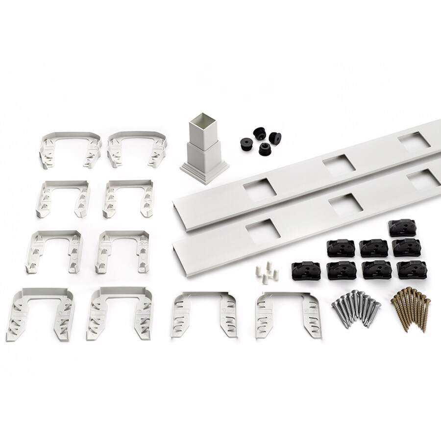Trex 808336 Transcend Classic White Composite Deck Railing Completer Kit