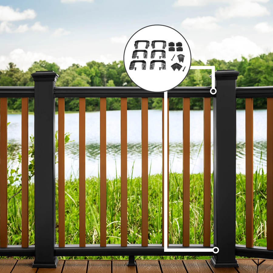 Trex Transcend Charcoal Black Line Connector
