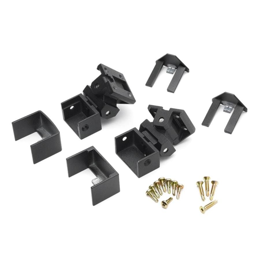 Trex 16Pack Charcoal Black Zinc Swivel Handrail Brackets at