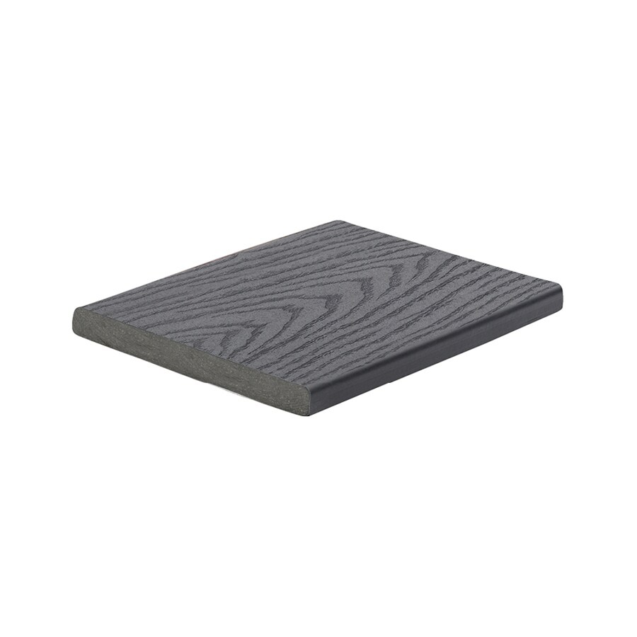 Trex Select 12 Ft Winchester Grey Square Composite Fascia Deck Board In The Composite Deck 3245