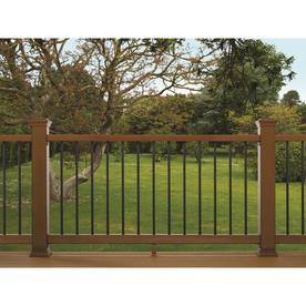 Trex (Assembled: 6-ft x 3-ft) Enhance 28-Pack Saddle Composite Deck Railing Kit