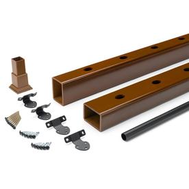 Trex (Assembled: 6-ft x 3-ft) Enhance Saddle Composite Deck Railing Kit