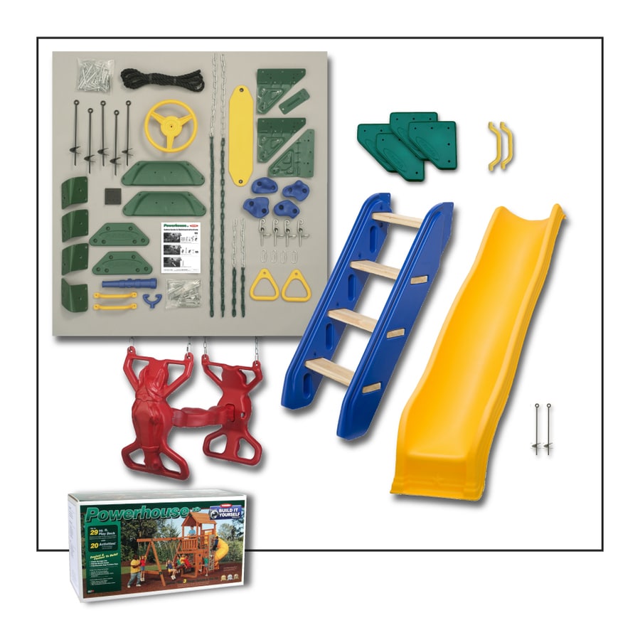 PlayStar Residential Wood Playset at