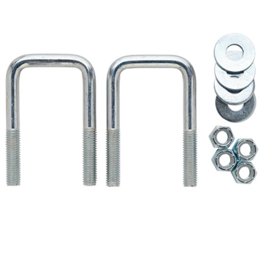 CarryOn Trailer SQUARE UBOLT KIT 1/2 X 2IN in the Trailer Parts